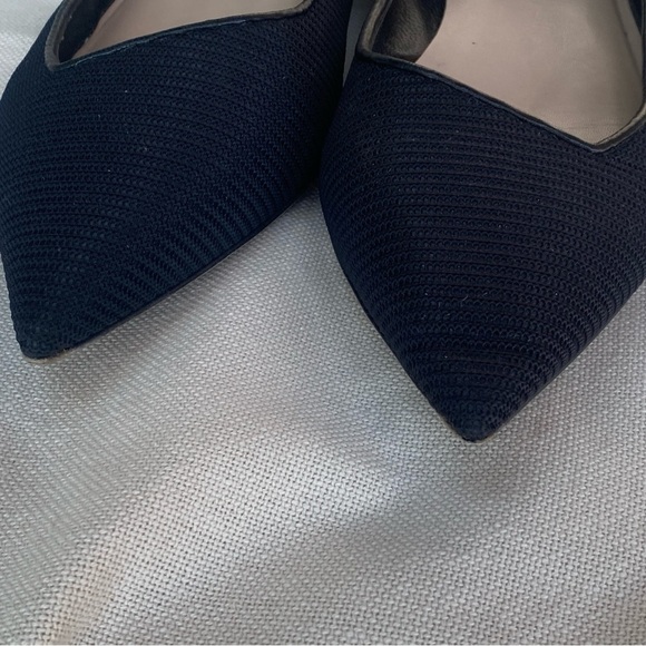 CHRISTIAN Dior technical fabric black pointed toe flats - Picture 17 of 17